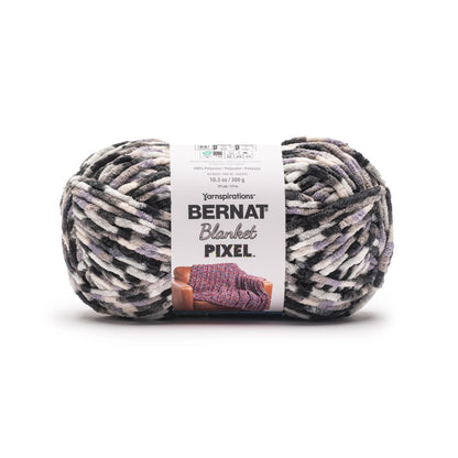 Bernat Blanket Pixel Yarn (300g/10.5oz) Gray Days