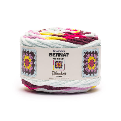 Bernat All In One Blanket Granny Yarn (240g/8.5oz) Summer Breeze