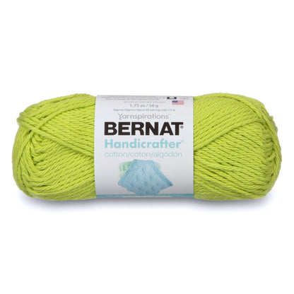 Bernat Handicrafter Cotton Yarn - Clearance Shades Hot Green