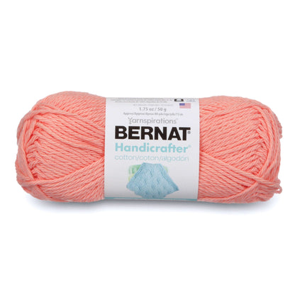 Bernat Handicrafter Cotton Yarn - Clearance Shades Coral Rose