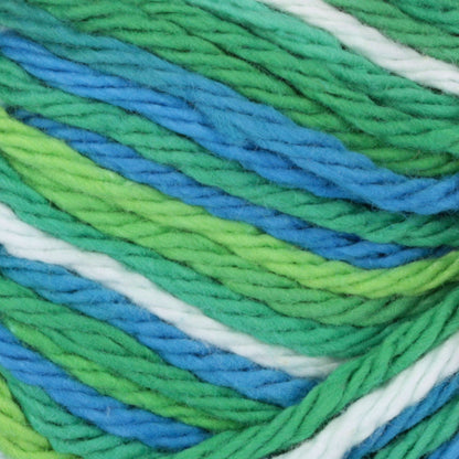 Bernat Handicrafter Cotton Ombres Yarn - Clearance Shades Emerald Energy Ombre