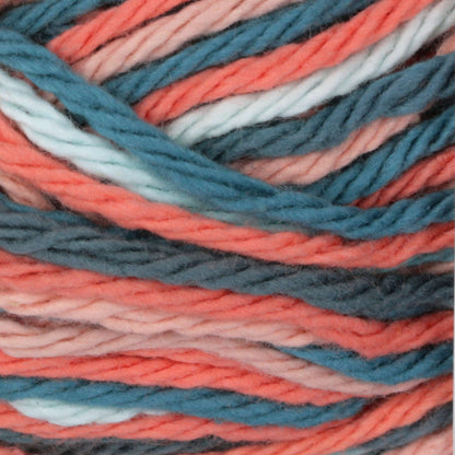Bernat Handicrafter Cotton Ombres Yarn - Clearance Shades Coral Seas Ombre