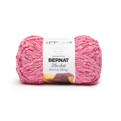 Bernat Blanket Matte & Shiny Yarn (300g/10.5oz) Rose Blossom Luster