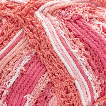 Bernat Handicrafter Scrub Off Yarn - Discontinued Shades Energetic Pink