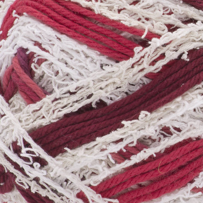 Bernat Handicrafter Scrub Off Yarn - Discontinued Shades Candy Cane