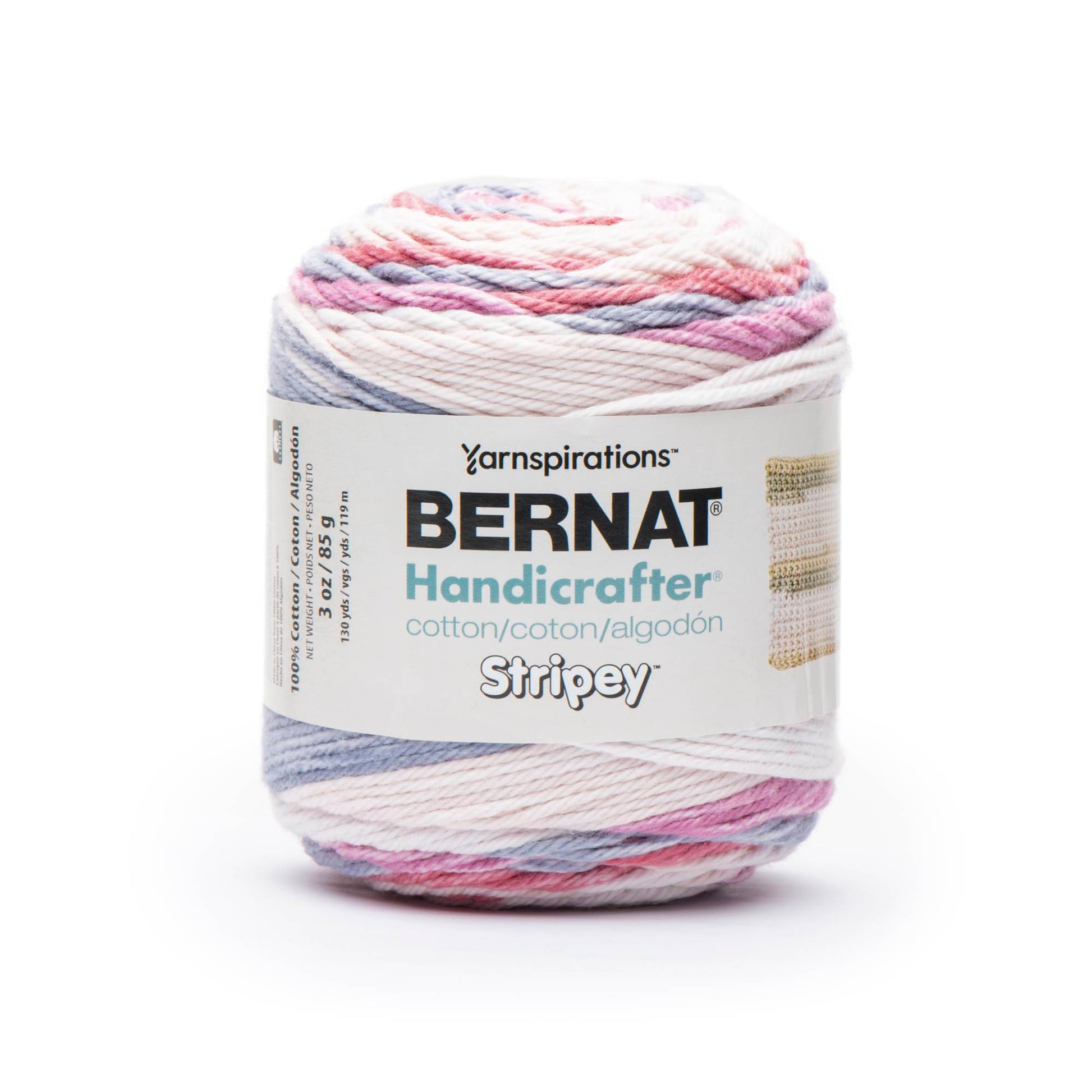 Bernat Handicrafter Stripey Yarn - Clearance Shades*