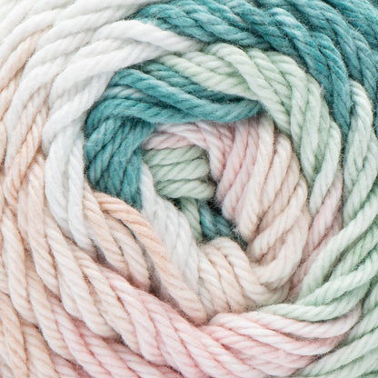 Bernat Handicrafter Stripey Yarn - Discontinued Shades Jade Bisque