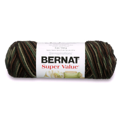 Bernat Super Value Variegates Yarn - Discontinued Shades Renegade Ombre