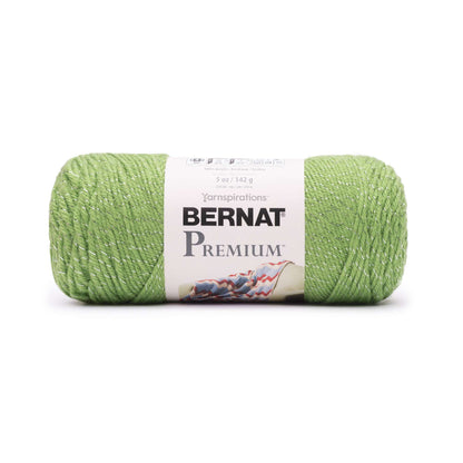 Bernat Premium Sparkle Yarn - Discontinued Shades Spring Green Sparkle