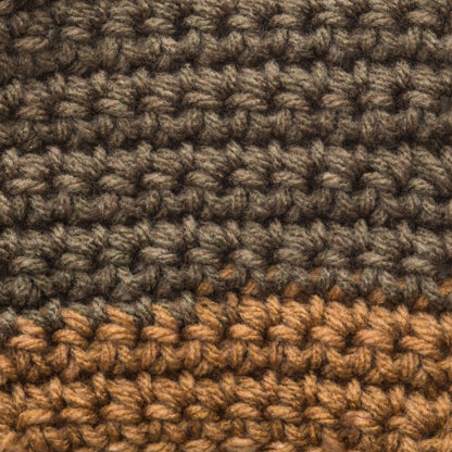 Bernat Super Value Stripes Yarn - Discontinued Shades Beachwood Stripes