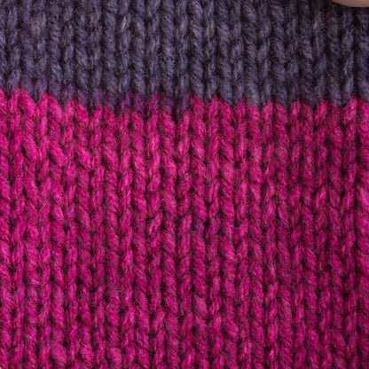 Bernat Super Value Stripes Yarn - Discontinued Shades Wild Berry Stripes