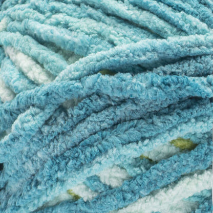Bernat Blanket Tie Dye-ish Yarn (300g/10.5oz) - Discontinued Shades Zesty Teal
