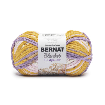 Bernat Blanket Tie Dye-ish Yarn (300g/10.5oz) - Discontinued Shades Orchid Twist