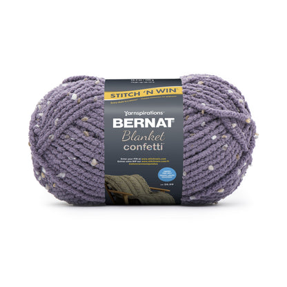 Bernat Blanket Confetti Yarn - Dicontinued Shades Amethyst Confetti