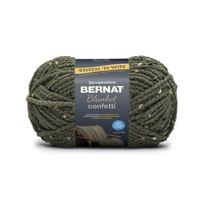 Bernat Blanket Confetti Yarn - Dicontinued Shades Camo Confetti 2