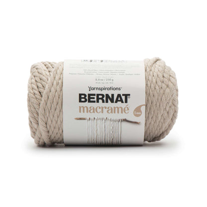 Bernat Macrame Yarn - Discontinued Shades Taupe