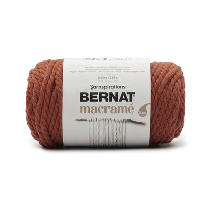 Bernat Macrame Yarn - Discontinued Shades Burnt Orange