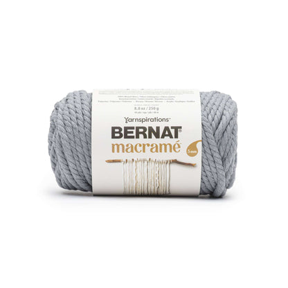 Bernat Macrame Yarn - Discontinued Shades Silver