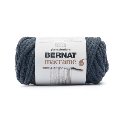 Bernat Macrame Yarn - Discontinued Shades Midnight
