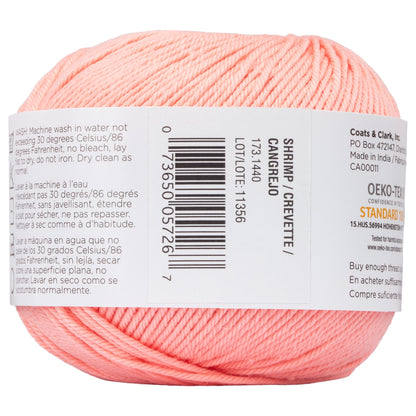Aunt Lydia's Baby Shower Crochet Thread Size 3 - Clearance Shades Shrimp