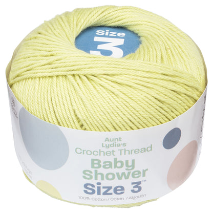 Aunt Lydia's Baby Shower Crochet Thread Size 3 - Clearance Shades Tourmaline