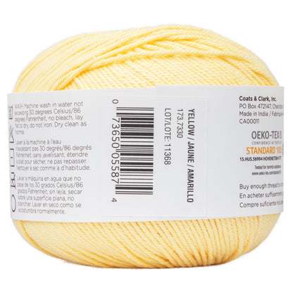 Aunt Lydia's Baby Shower Crochet Thread Size 3 - Clearance Shades Yellow