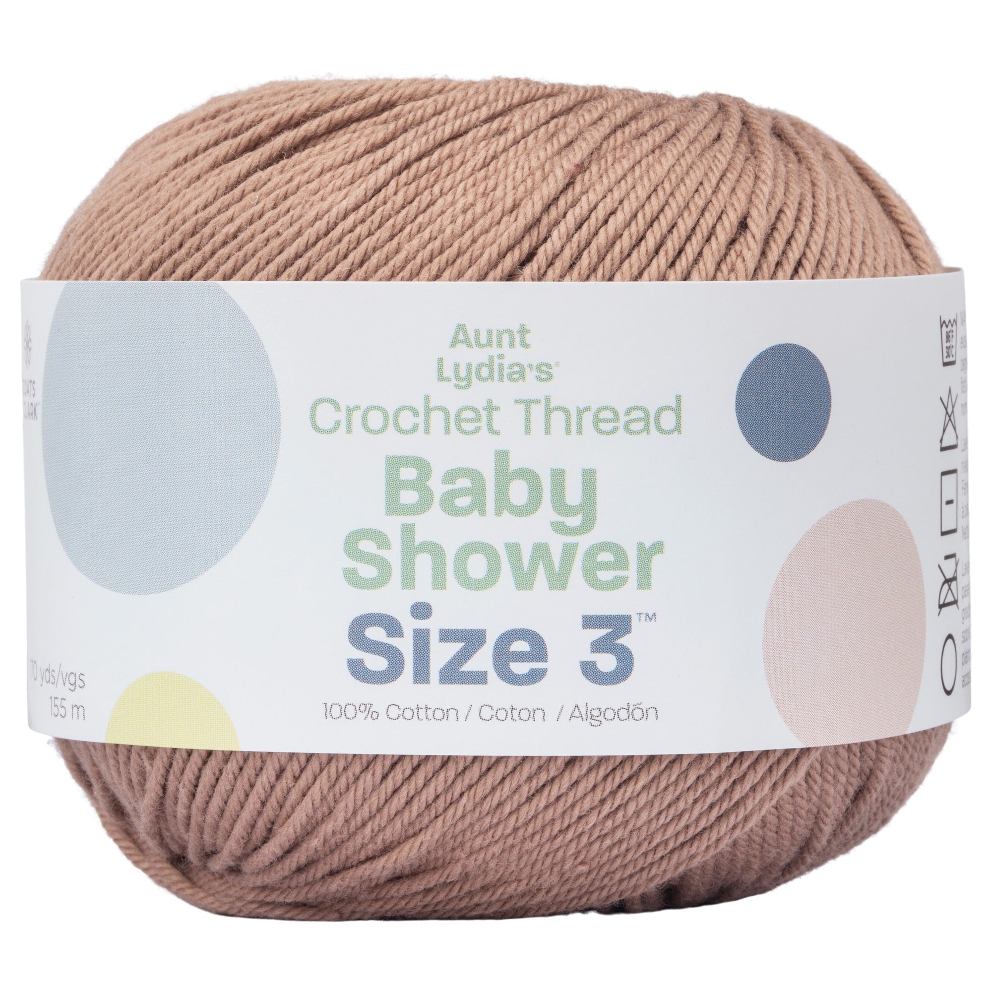 Aunt Lydia's Baby Shower Crochet Thread Size 3 - Discontinued Shades