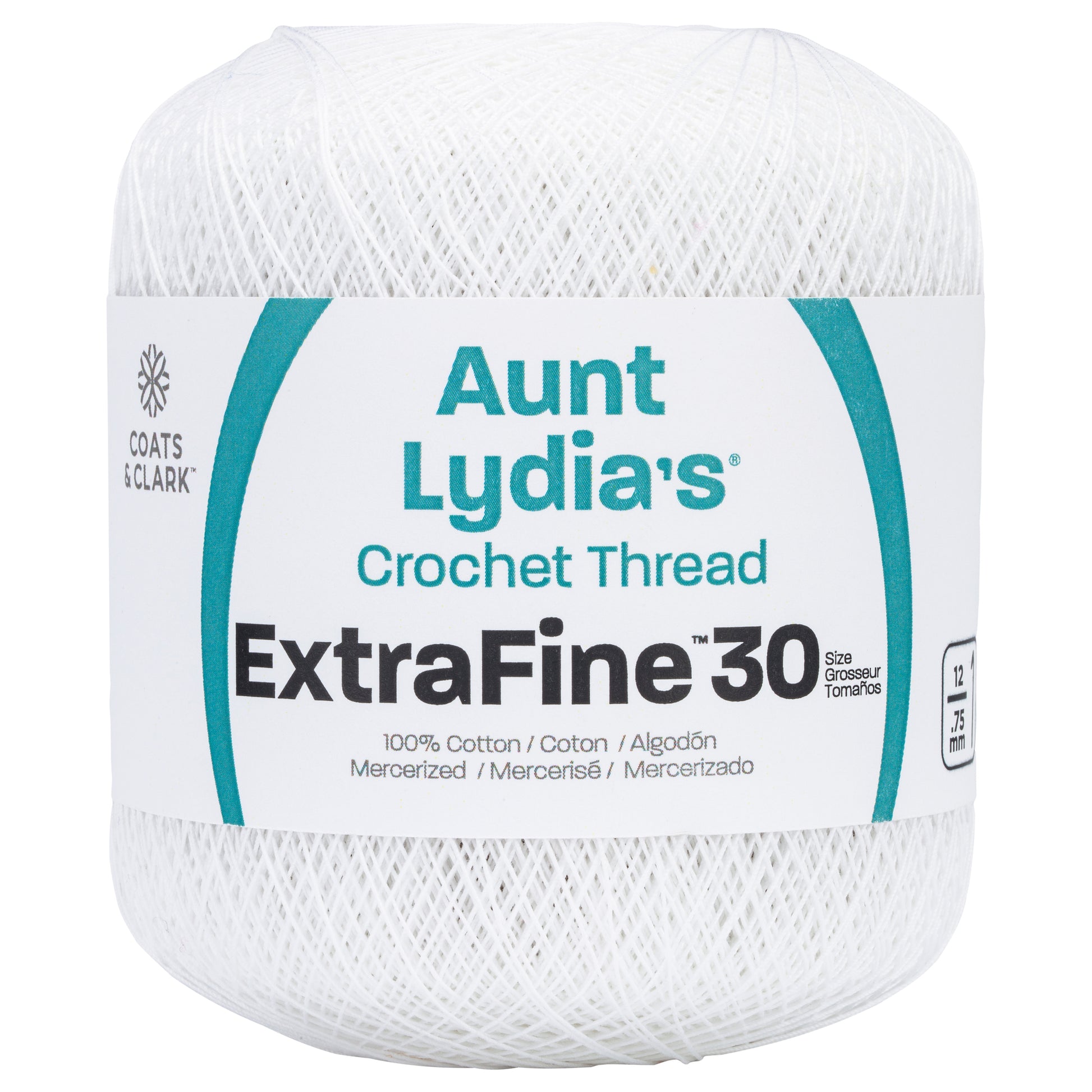 Aunt Lydia's Extra Fine Crochet Thread Size 30
