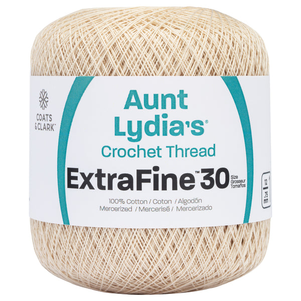 Aunt Lydia's Extra Fine Crochet Thread Size 30 | Yarnspirations