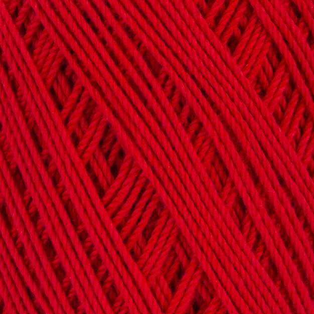 Aunt Lydia's Fashion Crochet Thread Size 3 Atom Red