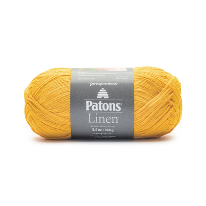 Patons Linen Yarn Goldenrod
