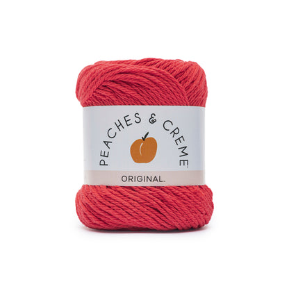 Peaches & Crème Solids Yarn Red