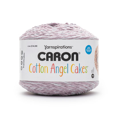 Caron Cotton Angel Cakes Yarn - Discontinued Shades Elderberry Lilac