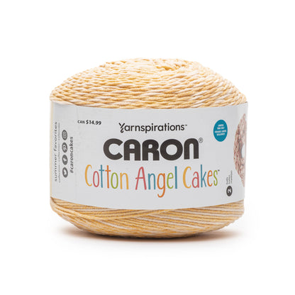Caron Cotton Angel Cakes Yarn (250g/8.8oz) - Clearance Shades Pineapple Ice