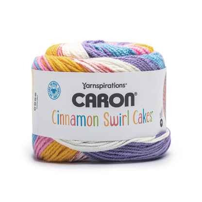 Caron Cinnamon Swirl Cakes Yarn, Retailer Exclusive Jellybeans