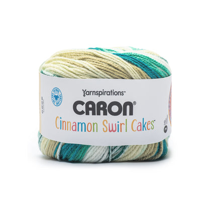 Caron Cinnamon Swirl Cakes Yarn Spearmint Swirl