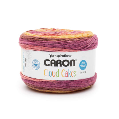 Caron Cloud Cakes Yarn - Discontinued Shades Fuchsia Fire