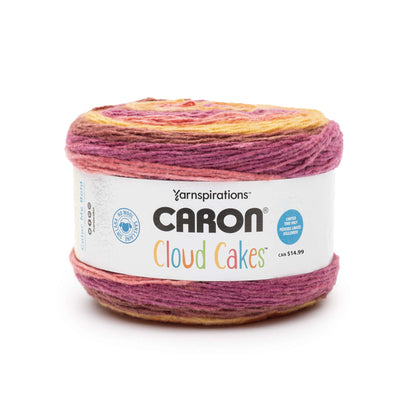 Caron Cloud Cakes Yarn - Discontinued Shades Fuschia Fire