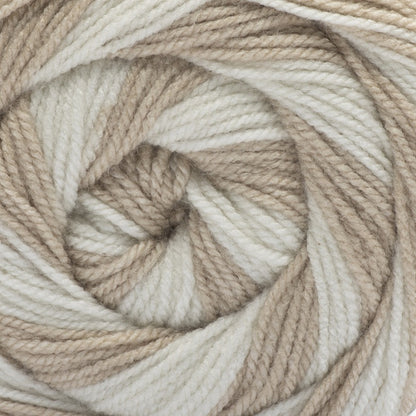 Caron Cinnamon Swirl Cakes Yarn Beige Swirl