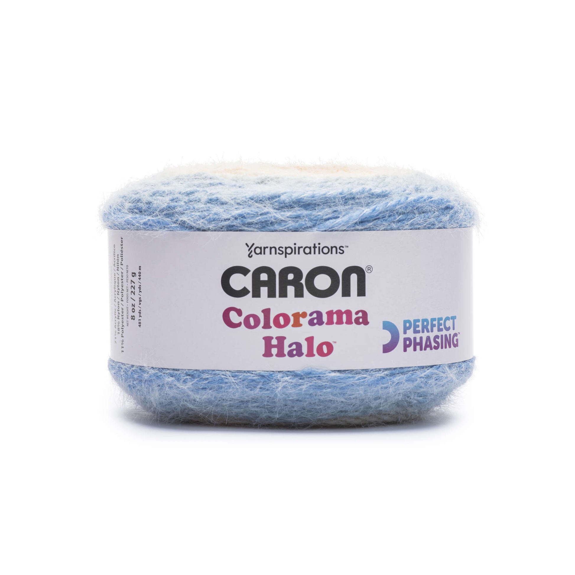Caron Colorama Halo Yarn (220g/80z), Harbor Frost | Yarnspirations