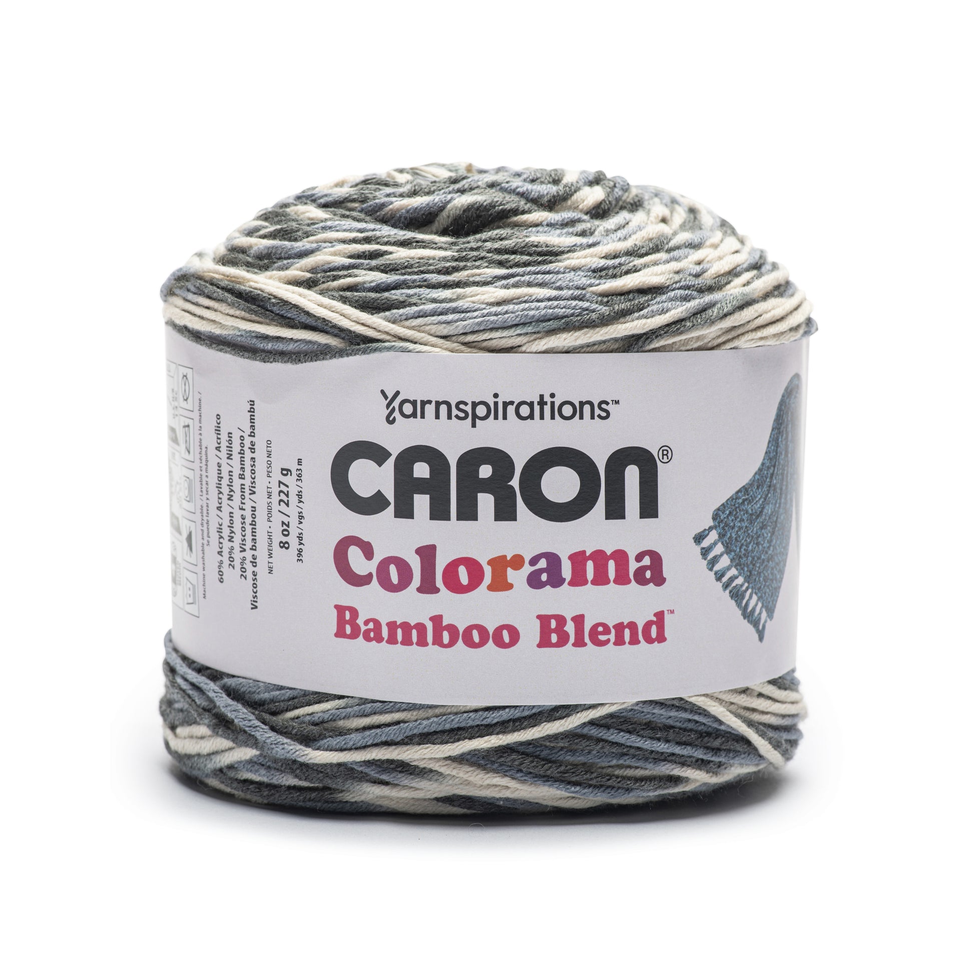 Caron Colorama Bamboo Blend Yarn (227g/8oz)
