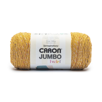 Caron Jumbo Twirl Yarn (340g/12oz) Mustard Ribbon