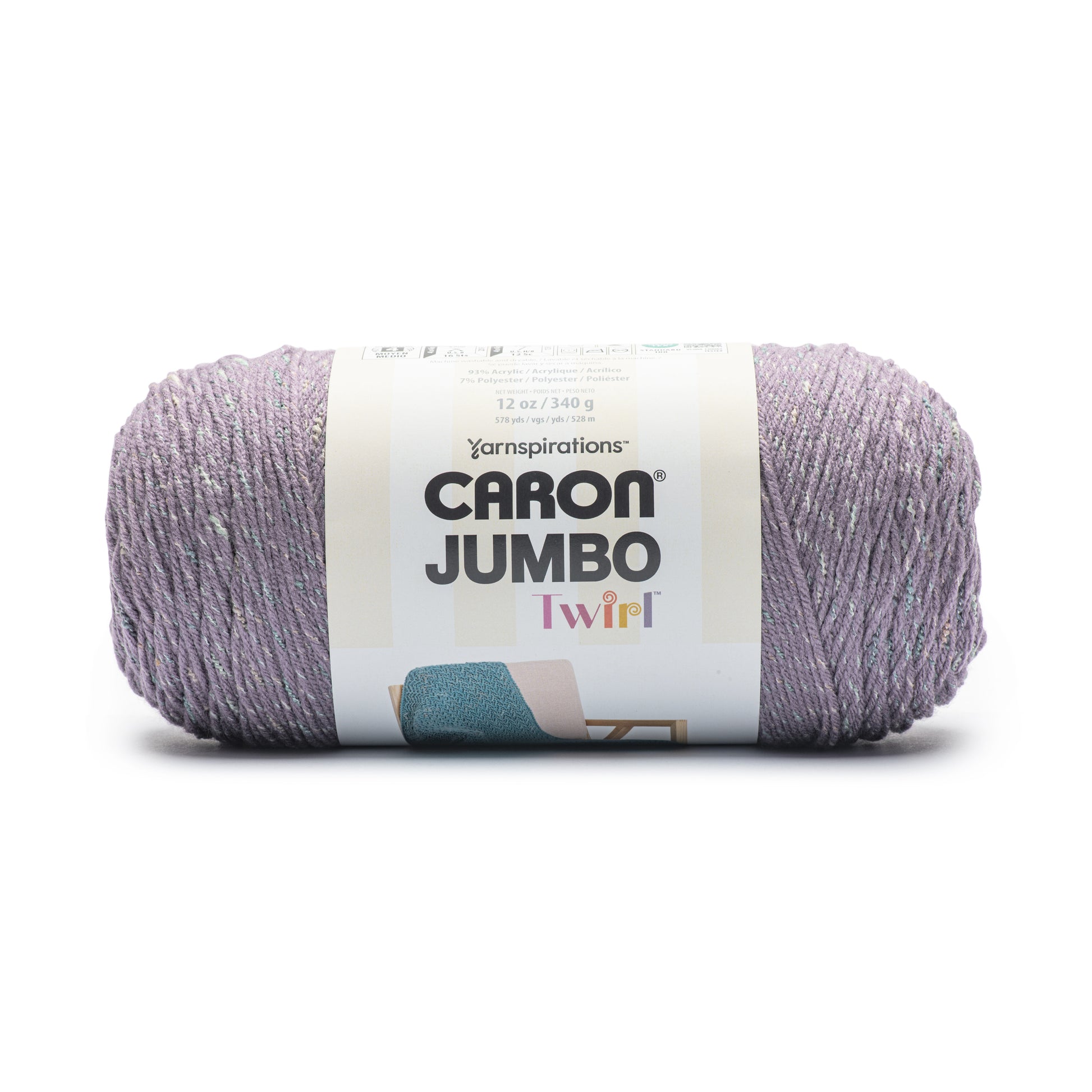 Caron Jumbo Twirl Yarn (340g/12oz) Iris Ribbon