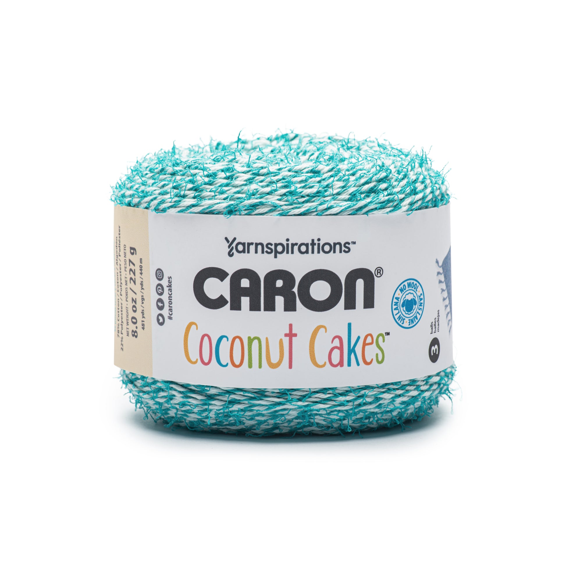 Caron Coconut Cakes Yarn (227g/8oz)