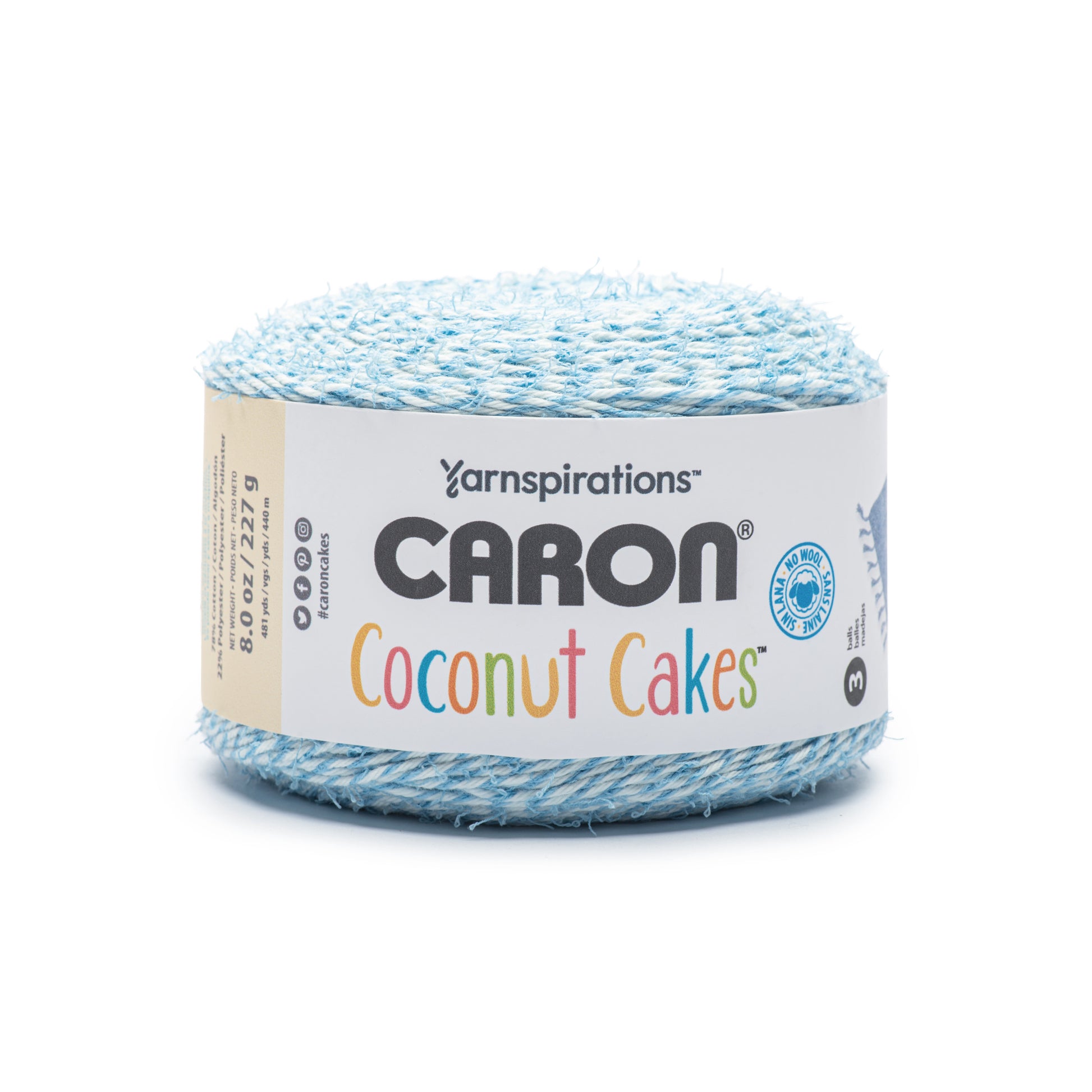 Caron Coconut Cakes Yarn (227g/8oz) - Retailer Exclusive