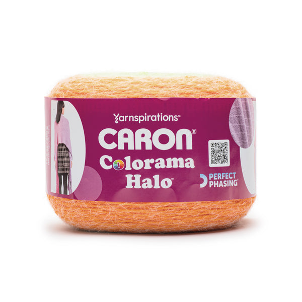 Caron Colorama Halo - Pelote De Laine Lavande Givrée 227 G - Fil Doux Et Dégradé Magnifique