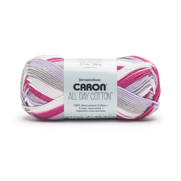 さらりん　EVERY DAY I LIKE. cotton Caron All Day Cotton Prints (100g/3.5oz) | Yarnspirations