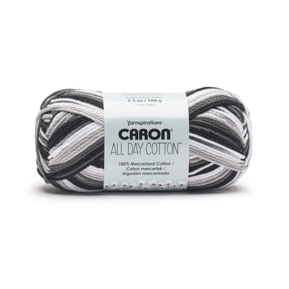 Caron All Day Cotton Prints Yarn (100g/3.5oz) Midnight Storm
