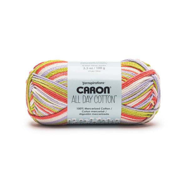 Caron All Day Cotton Prints (100g/3.5oz) | Yarnspirations