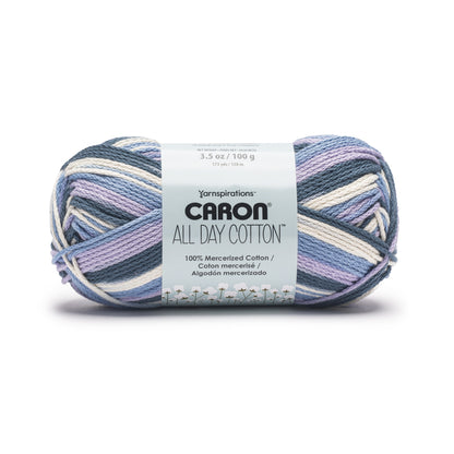 Caron All Day Cotton Prints Yarn (100g/3.5oz) Snow On The Beach